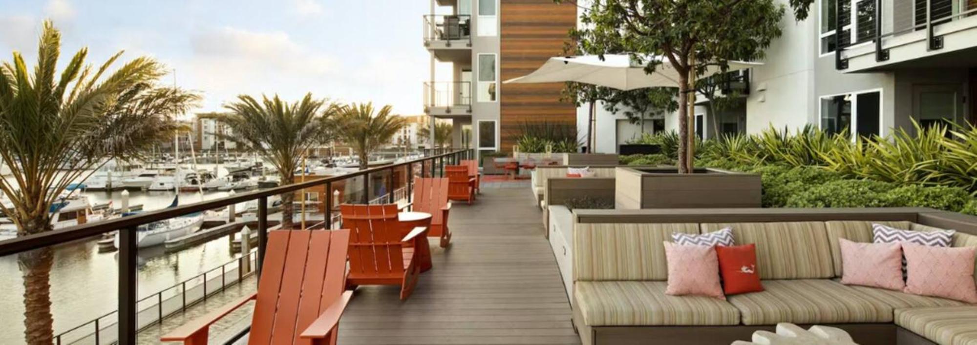 Апартаменты Ruby Tide - Two Floor Airy 2Br Marina Side Exclusive Amenities Лос-Анджелес Экстерьер фото